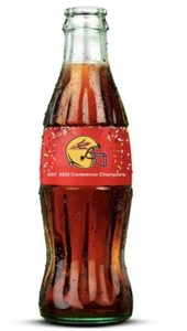 NUEVO Arizona State 2024 Football Conference Champions Coca-Cola Botella de Vidrio ASU - Imagen 1 de 3