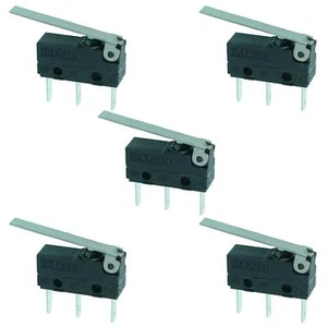 5 x 26 mm Hebel Wasserdicht Mikroschalter SPDT 3A Mikroschalter - Bild 1 von 1