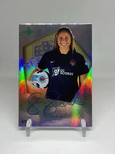 Sam Staab 2022 Parkside NWSL Signature Series Auto Foil 5/10 SSP Signed DC - Picture 1 of 1