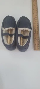 Crown Vintage Slipper Mokassin Kleinkind Größe 6 Blau Neu im Karton - Bild 1 von 3