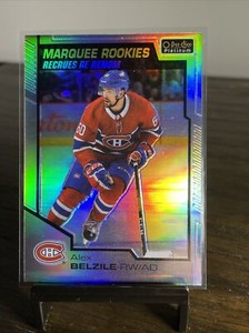 2020-21 O Pee Chee Platinum Alex Belzile Marquee Rookies Rainbow 187