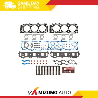 Juego de pernos de junta de culata aptos 01-07 Ford Taurus Mercury Sable 3.0 OHV VIN 2, U Foto 1 de 4