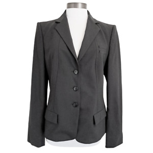 Hugo BOSS Women's Jena Black Single-Breasted Blazer Jacket Size 12 US