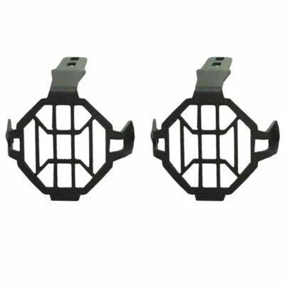 Black Motorcycle Fog light Protector Guard Lamp Cover For BMW F800GS R1200GS  - Imagem 1 de 4