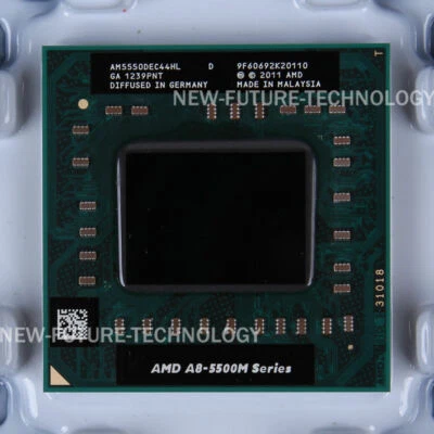 Procesador CPU AMD A8-Series A8-5550M 2,1 GHz (am5550dec44hl) 35 W Socket FS1 68475 Foto 1 de 4