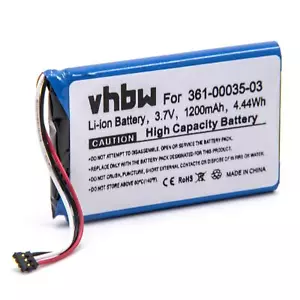 Batería para Garmin Edge Touring Touring Plus 800 810 navegador 1200mAh - Imagen 1 de 2