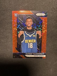 2018-19 Prizm Jarred Vanderbilt Rookie Red Disco Prizm #'d /125 LA Lakers RC SSP