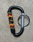 One Totally Neat New Native American Lakota Sioux Beaded Clip Keychain
