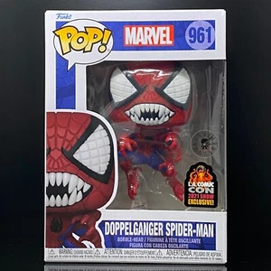 Funko Pop + Protector! Marvel #961 Doppelganger Spider-Man 2021 LACC SS *Como nuevo* - Imagen 1 de 12
