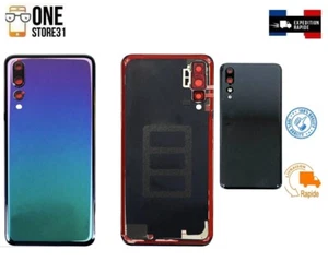 Vitre arrière couvercle cache batterie pour Huawei P20 Pro+lentille+adhésif - Photo 1 sur 4