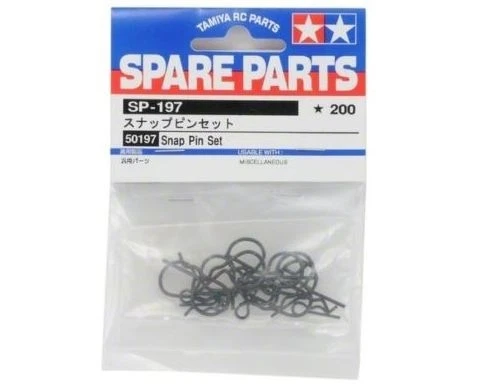 Tamiya 50197 RC Car Truck Buggy Body Snap Pin Clip Parts Set -Y2022 SP197 - Image 1 of 1