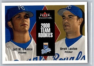 2000 FLEER TRADITION UPDATE TEAM ROOKIES U122 AMICO/LAXTON ROYALS  - Picture 1 of 2