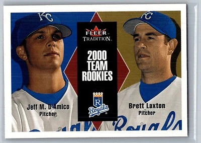 2000 FLEER TRADITION UPDATE TEAM ROOKIES U122 AMICO/LAXTON ROYALS  - Image 1 of 2