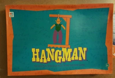 1999 Milton Bradley Hangman Word Guessing Game -Complete Ages 8 & Up  NICE 04623 - Image 1 of 3