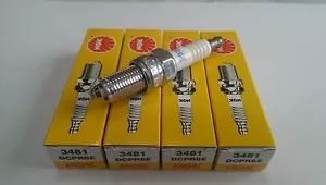 4 X NGK Zündkerzen Passt Für HONDA VTX1300 (2003 Bis 2009) - Bild 1 von 2