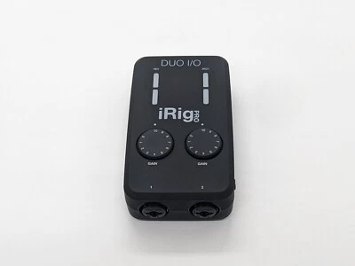 NO CABLE IK Multimedia iRig Pro Duo I/O 2-channel audio interface MIDI READ - Image 1 of 4