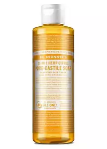 Dr. Bronner's 18-In-1 Hemp Pure-Castile Soap Citrus, 8.0 FL OZ - Picture 1 of 7