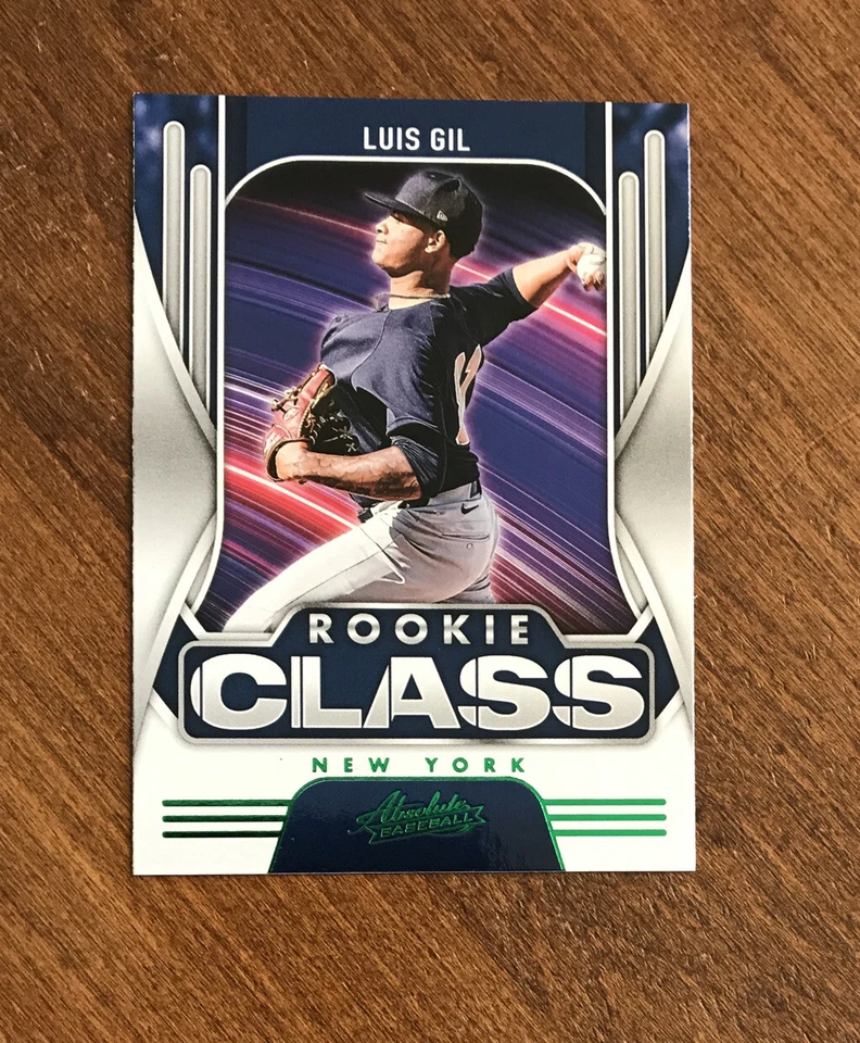 Luis Gil 2022 Absolute Rookie Class Green RC-15 New York Yankees RC - Image 1 of 2