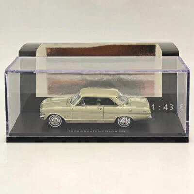 NEO 1/43 1963 Chevrolet Nova SS Green Resin Models Car Colllection - Image 1 of 4