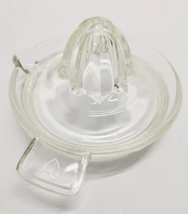 Clear Glass Vintage Federal Glass Reamer Juicer - Picture 1 of 8