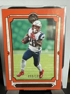 2019 Panini Legacy - James White #70 Orange /199 - Picture 1 of 4