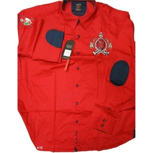Camisa roja Absolute Rebellion para hombre Acapulco disponible en 3XL - Imagen 1 de 1