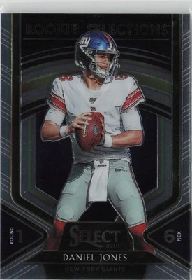 Daniel Jones 2019 Panini Select  Rookie Selections RD 1 Pick 6 New York #2 A2 - Image 1 of 2