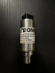 OMEGA PX219-30V45G5V Pressure Sensor- Vacuum & Compound Range (-14.5 to 45 PSI) - Picture 1 of 5