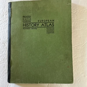 European History Atlas with Text by Breasted, Huth & Harding, 11th Ed. 1961 - Picture 1 of 14