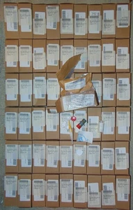 60 PCs NOS NIB FLIGHT CONNECTORS TRANSTECHNOLOGY MS3450W 12-5P *REAL SILVER PINS - Picture 1 of 8