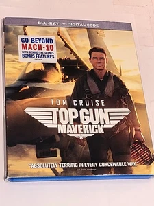 Top Gun Maverick Blu-ray Very Good W Slipcover  - Foto 1 di 2