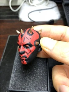1/6 Star Wars Darth Maul Head Sculpture For 12" Action Figure Body Collection - Picture 1 of 9