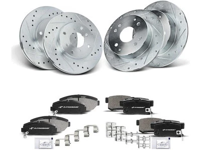Kit de pastillas de freno y rotor para Honda Accord 1998-2002 APR 46273BTRZ 2000 2001 1999 Foto 1 de 2
