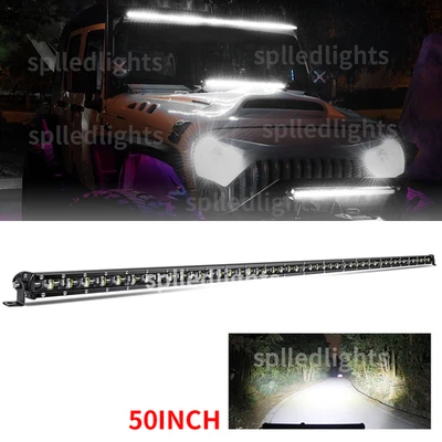 12/24 voltios led offroad light bar 50 pulgadas coche barras de luz led offroad - Image 1 of 4