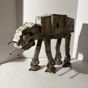 Custom Star Wars Endor AT-AT Walker - Saga Collection 2006 Extra Weathered - Picture 1 of 11