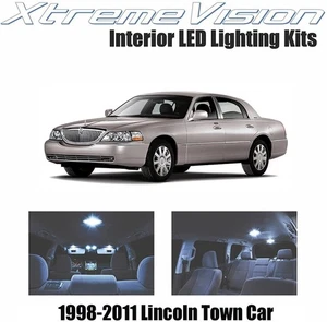 Xtremevision Interior LED for Lincoln Town Car 1998-2011 (10 Pieces) Cool... - Foto 1 di 8