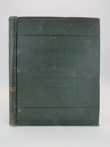 TOPOGRAPHICAL DRAWING AND SKETCHING by Henry A. Reed 1886 First Edition - Imagen 1 de 5