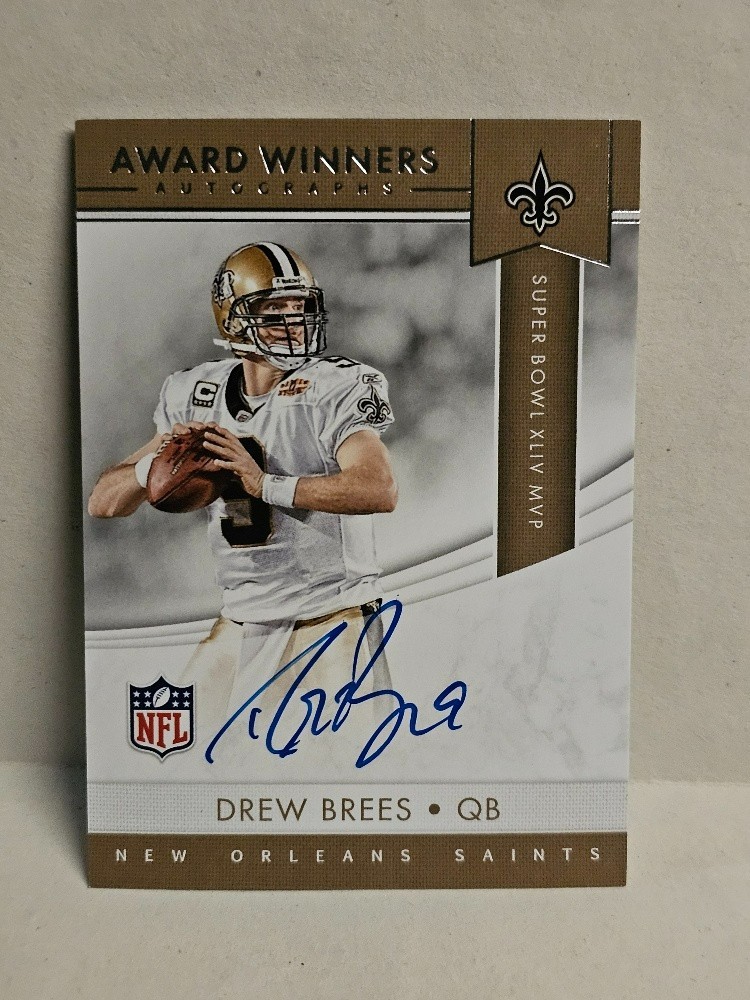 ドリュー ブリーズ　DREW BREES　直筆サインカード　AUTO　NFL Amazon.com: DREW BREES AUTO 2024 Topps Midnight Collection