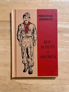 Libro de tapa dura insignia de mérito de finanzas personales BSA de colección 1963 - Imagen 1 de 3
