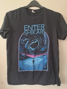 OFFICIAL ENTER SHIKARI 'SKY BREAK' T-SHIRT - BLACK, SIZE MEDIUM - Picture 1 of 4