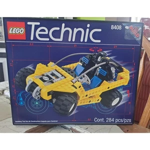VINTAGE LEGO TECHNIC DESERT RANGER 8408 BOX AND MANUAL  - Picture 1 of 5