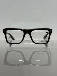 Nuovi occhiali da vista unisex Calvin Klein CK23519 grigio ardesia acetato audace 52 mm - Foto 1 di 6