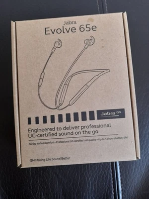 Jabra Evolve 65e, Nackenbügel Headset neu! OVP - Bild 1 von 2