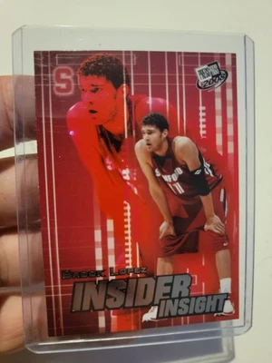 Press Pass Insider Insight #II5 2008 Brook Lopez Stanford Cardinal Foto 1 de 2