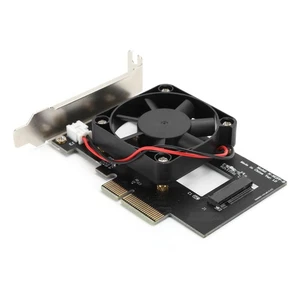 Adapterkarte Mit Lüfter PCI-E X4 NVMe M.2 NGFF 2280 - Bild 1 von 13