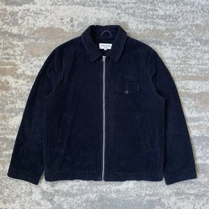 Chaqueta YMC You Must Create Jumbo Pana Forrada Cremallera Mediana Azul Marino - Imagen 1 de 10