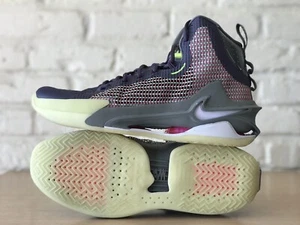 Nike Air Zoom G.T. Jump Dark Raisin Grey Sneakers CZ9907-500 Men's Basketball 12 - Picture 1 of 10
