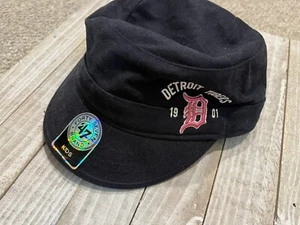 '47 Brand Detroit Tigers MLB Tori Cadet Basic Military Cap Hat Kids - Picture 1 of 6