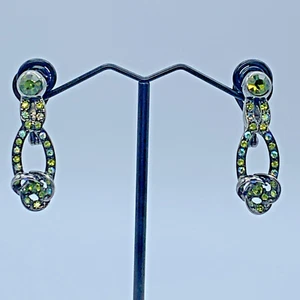Premier Designs Crystal Drop Earrings 1337 - Picture 1 of 6
