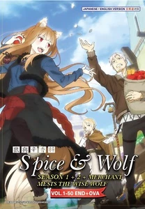 Spice And Wolf - Complete Collection (Season 1-2) Anime DVD with English Dub - Picture 1 of 4